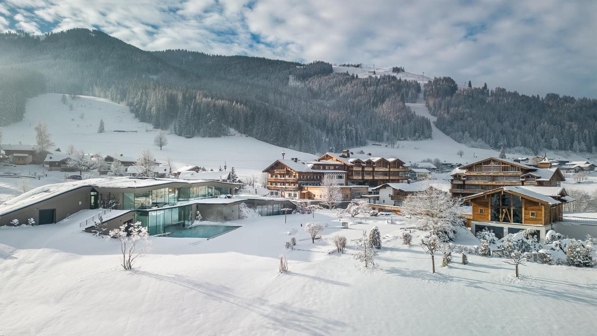 Naturresort Puradies Leogang Exteriör bild